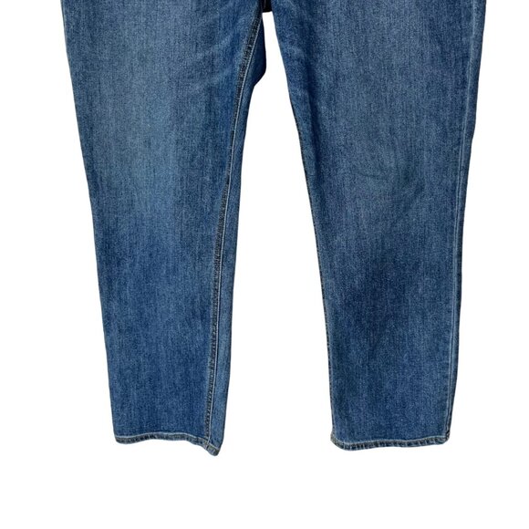 Old Navy Cropped Jeans Womens 16 Perfect Straight Mid Rise - Picture 4 of 10